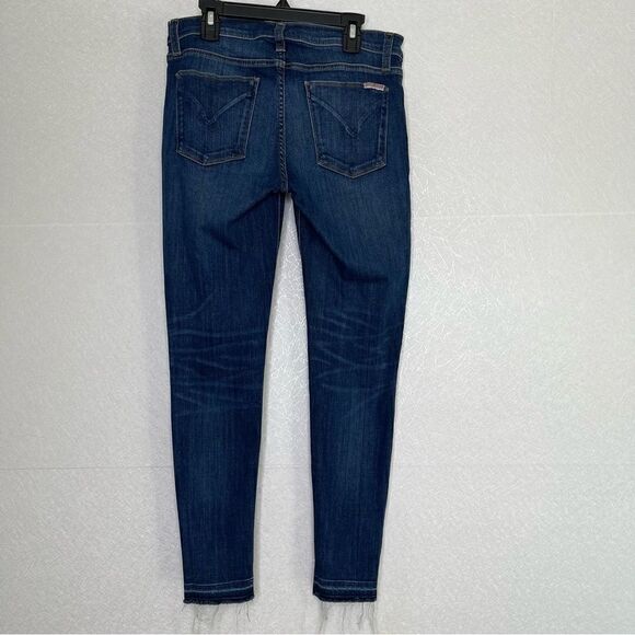 HUDSON Krista Crop Raw Hem Super Skinny Jeans Dron 28 - Picture 7 of 7